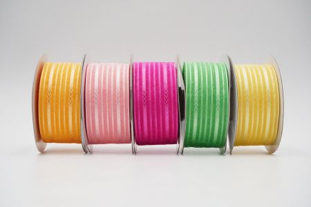 Ριγέ με βέλος σατέν Διάφανη Κορδέλα - Ριγέ με βέλος σατέν Διάφανη Κορδέλα